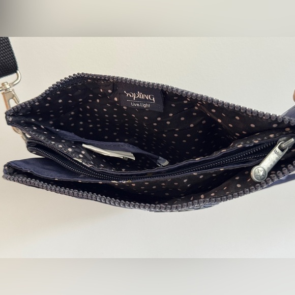 Kipling Blue Zippered Pouch - Picture 10 of 12